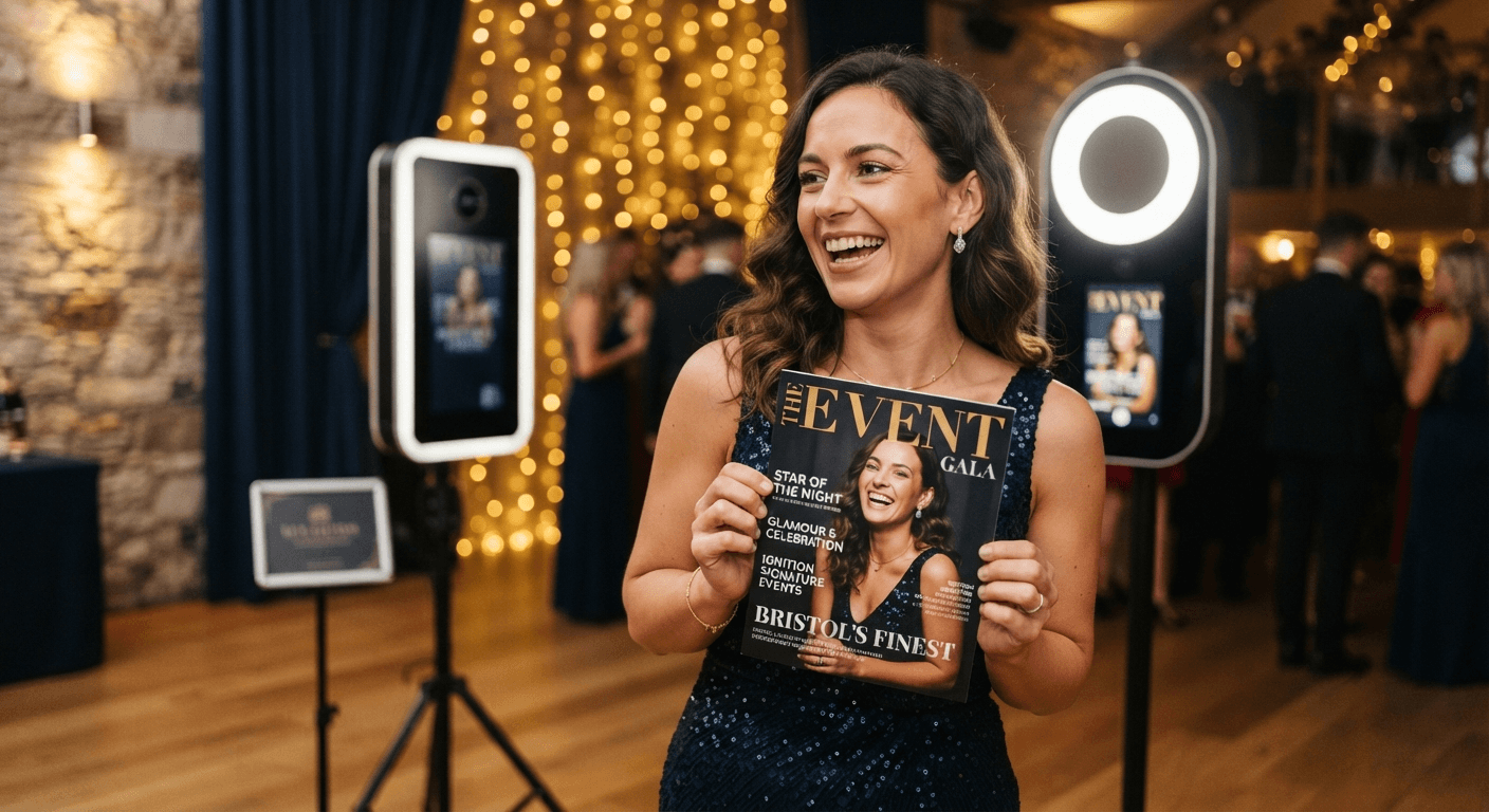 Magazine Photo Booth Hire Across Bristol And Gloucester