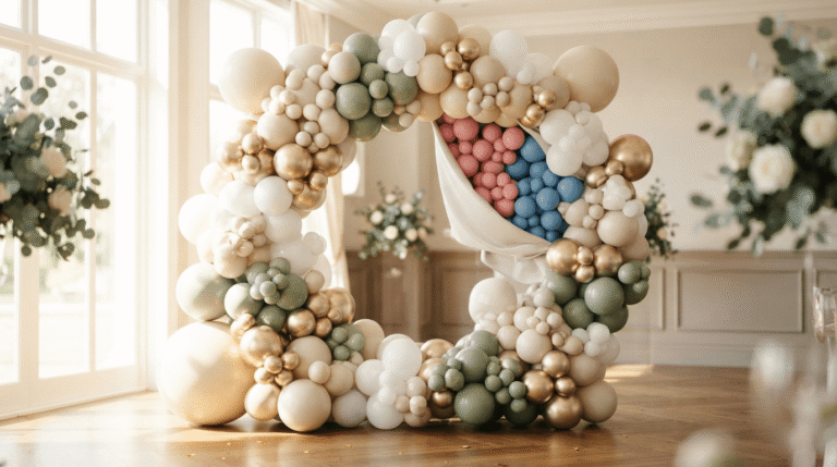 Gender Reveal Balloon Ideas UK 12 Ways to Style the Big Reveal