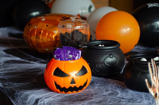 Halloween party drinks and entertainment styling ideas for Bristol