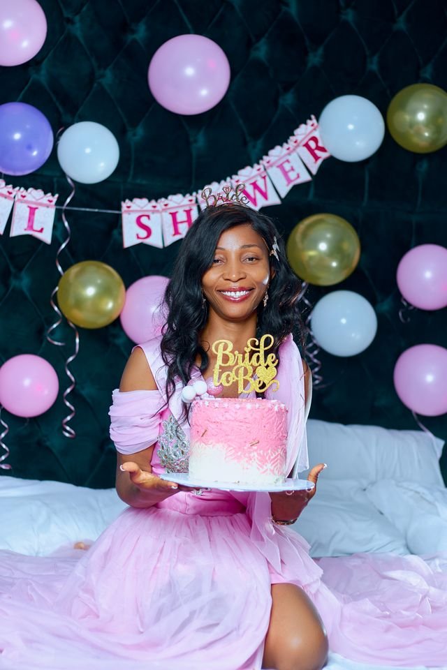 Hen party balloon backdrop and photo booth decoration in Bristol