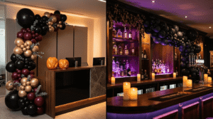 office and pub Halloween decorations Bristol styled by Ignition Signature Events