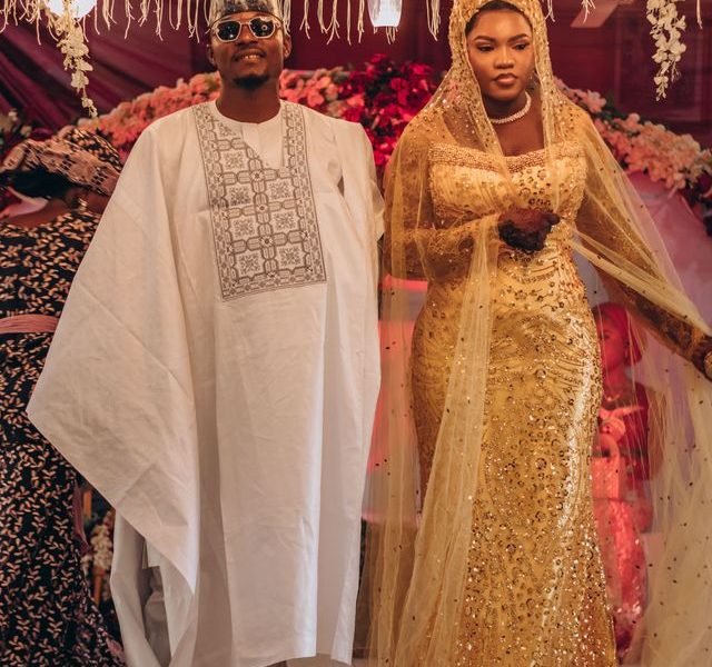 Nigerian wedding and bridal shower styling with gold decor in Bristol